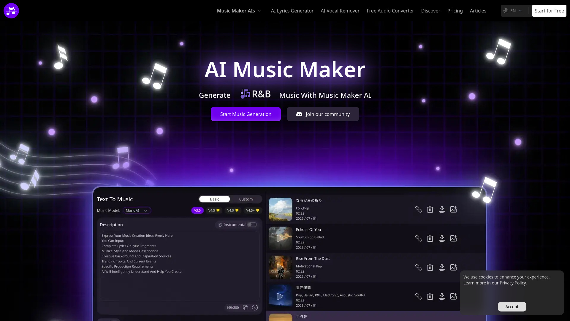 AI Music Maker screenshot
