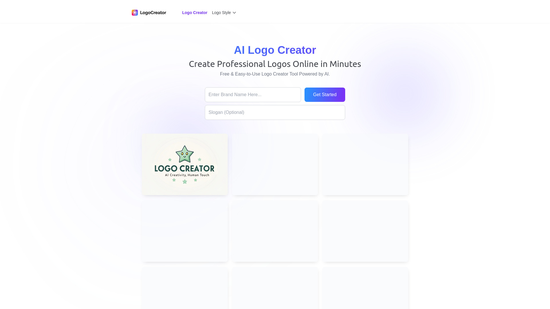 AI Logo Creator screenshot