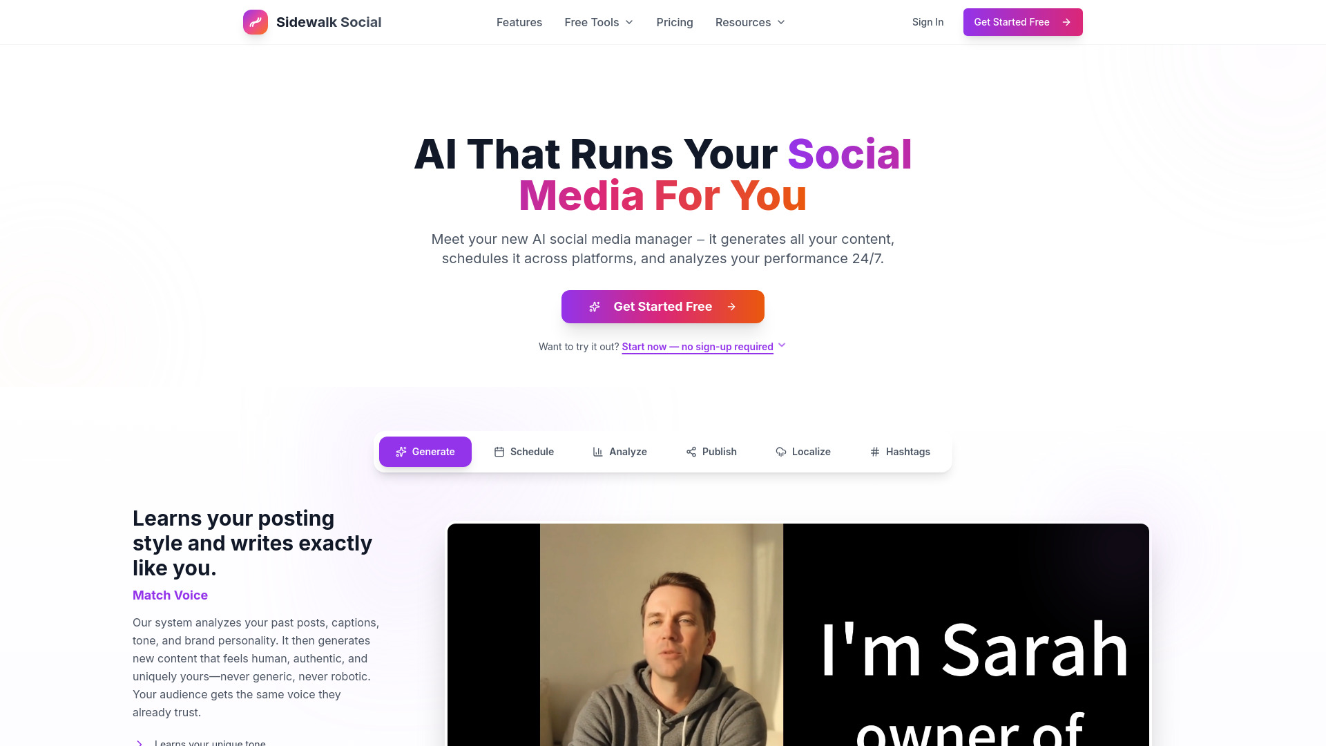 Sidewalk Social screenshot