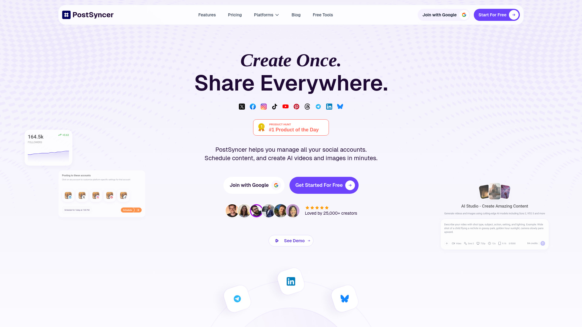 PostSyncer screenshot