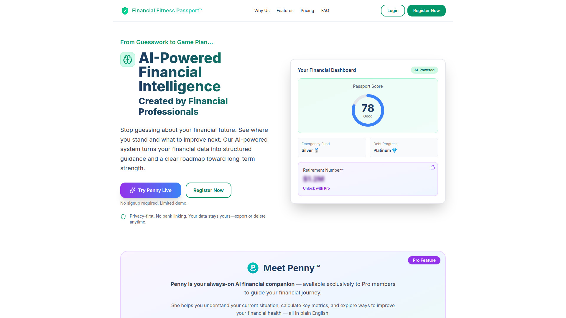 Financial Fitness Passport screenshot