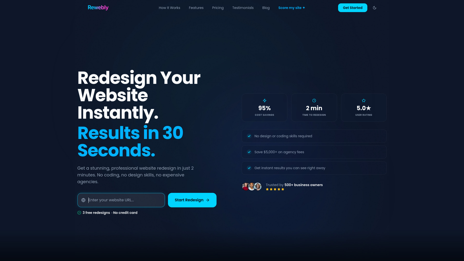 Rewebly screenshot