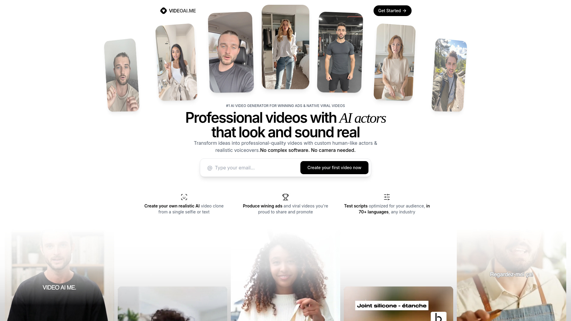 VIDEOAI.ME screenshot