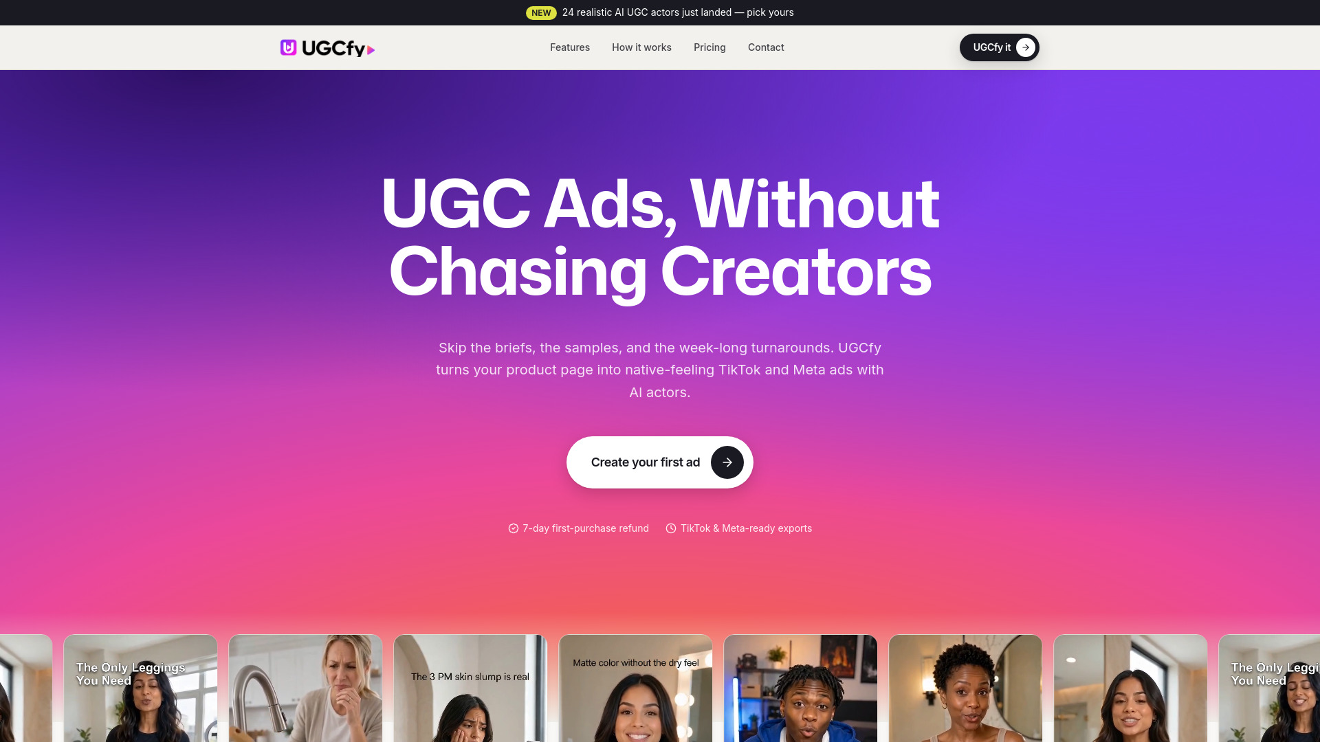 UGCfy AI screenshot
