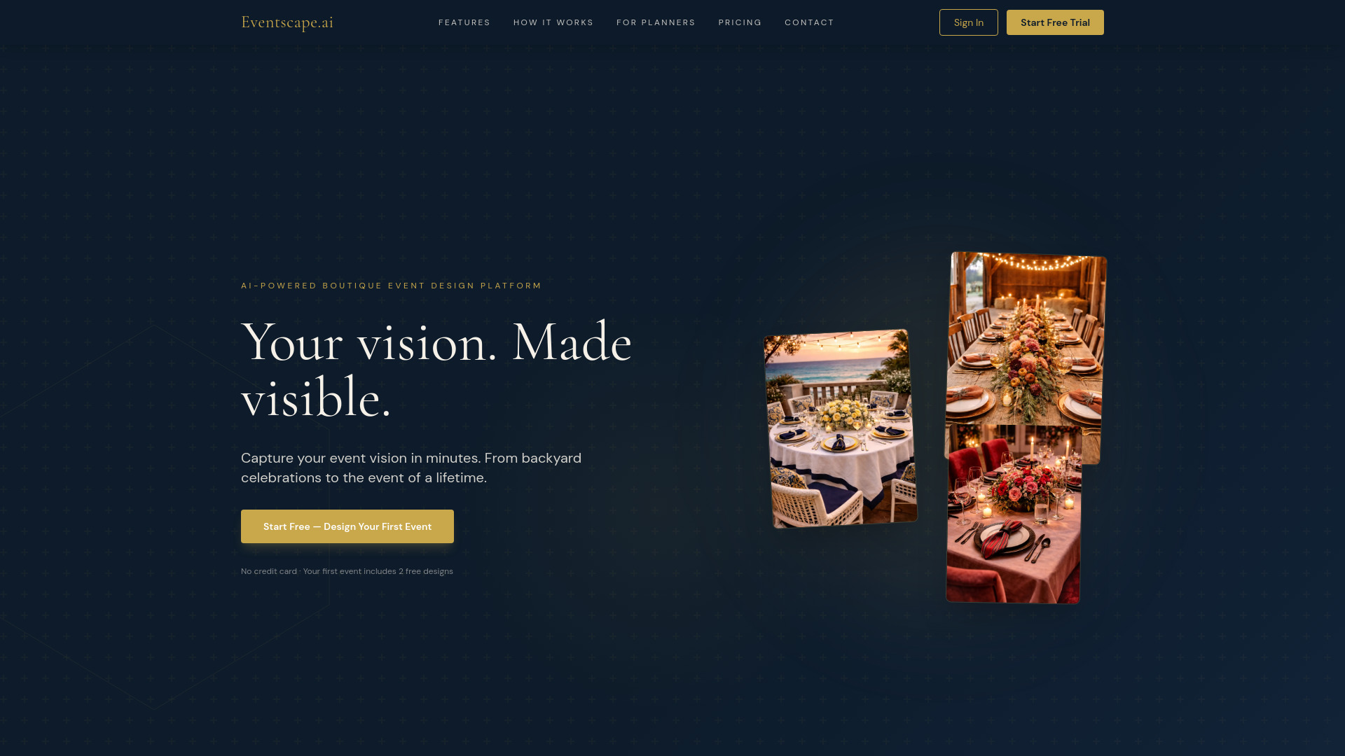 EVENTSCAPE.AI screenshot
