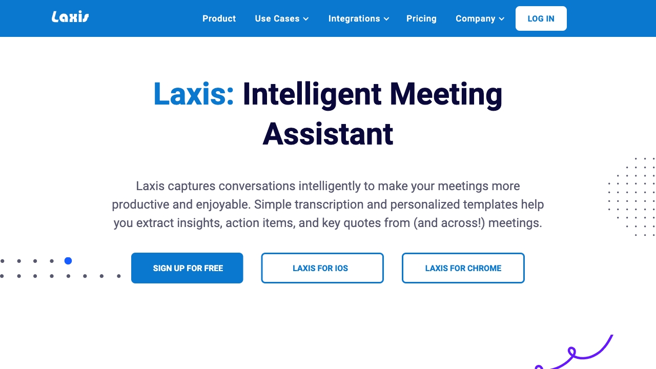 Laxis screenshot
