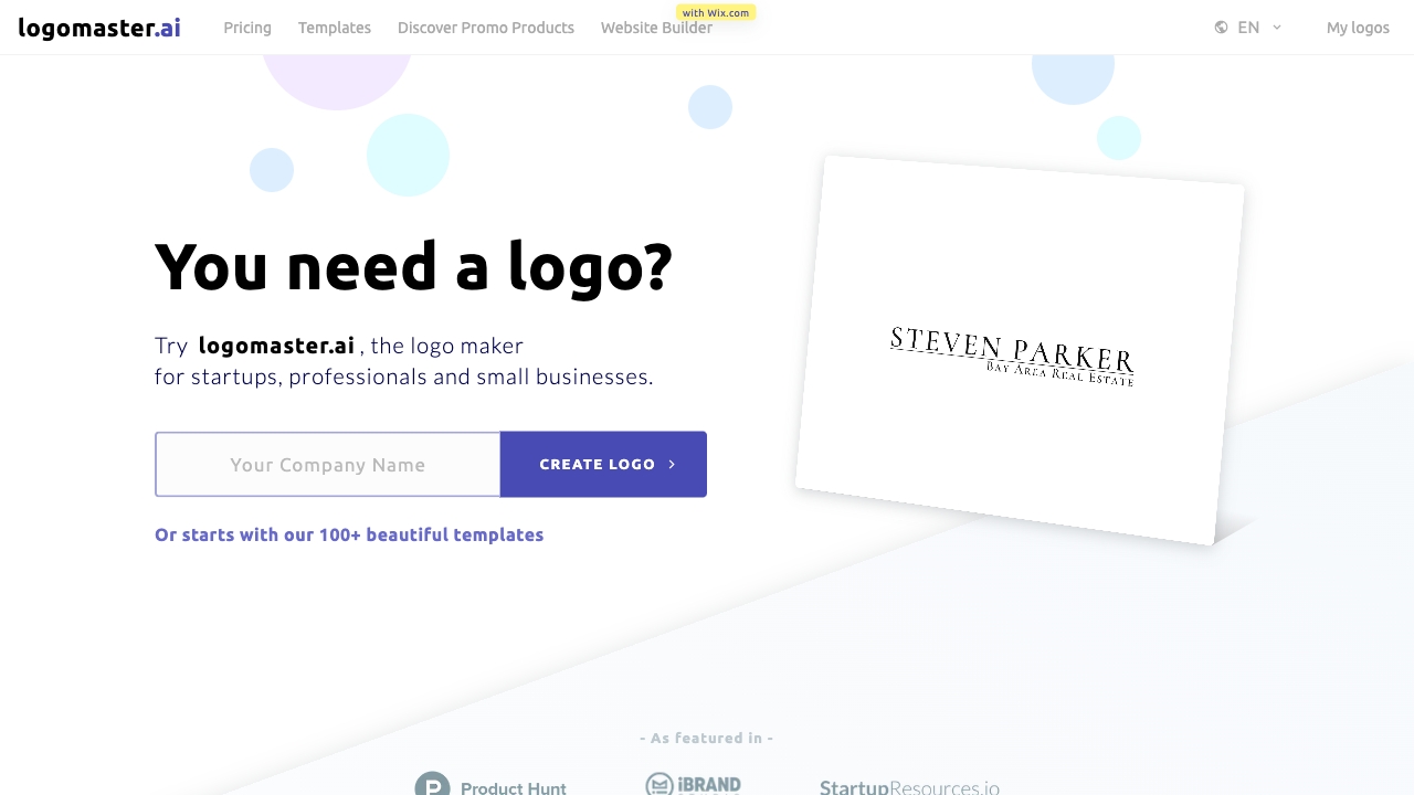 Logomaster.ai screenshot