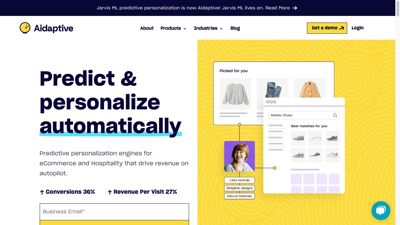Aidaptive screenshot