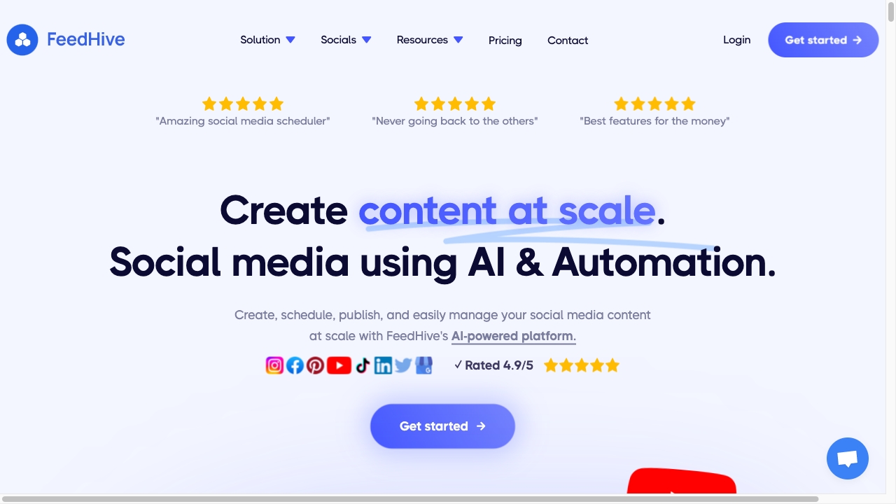 FeedHive screenshot