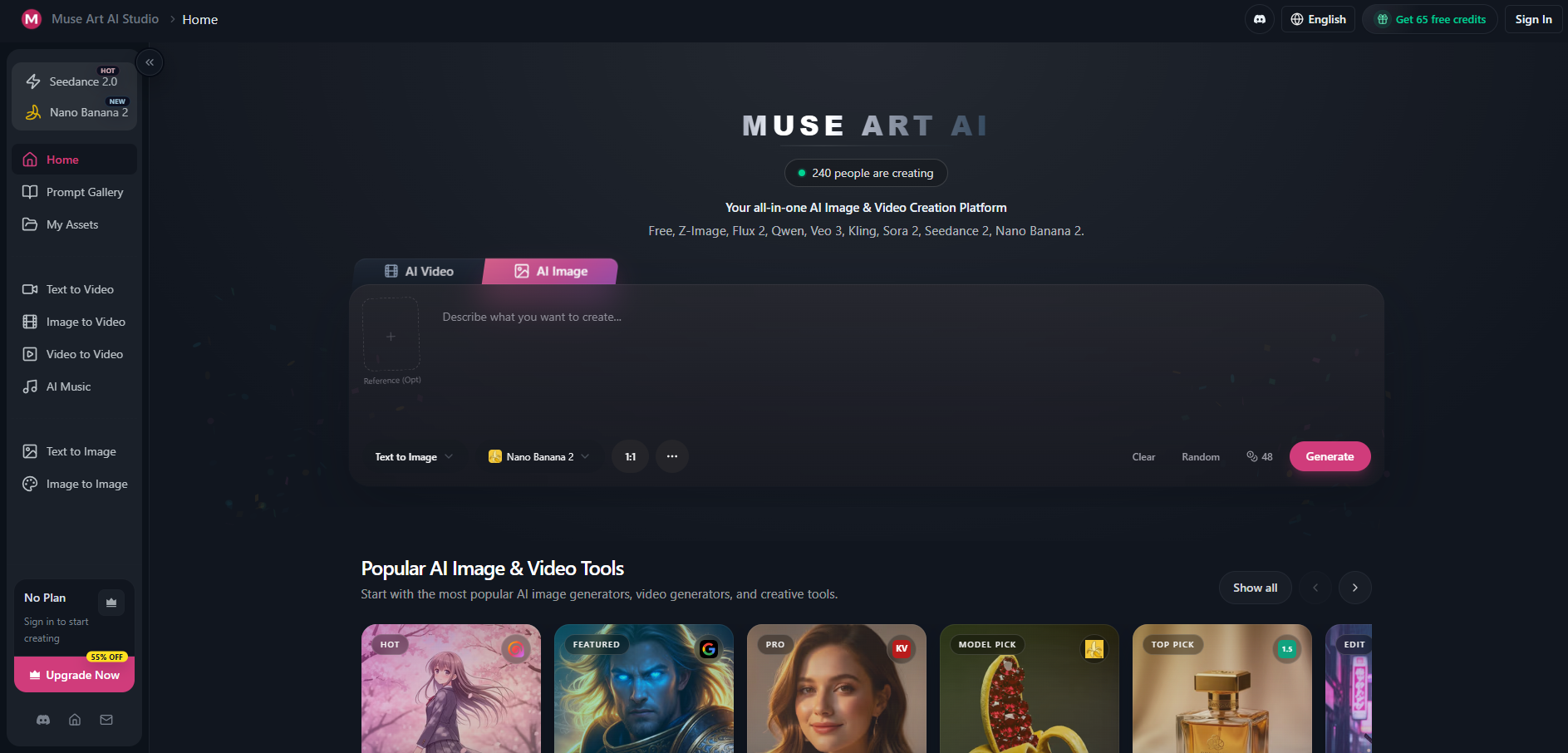 Muse Art AI screenshot
