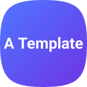 A Template logo